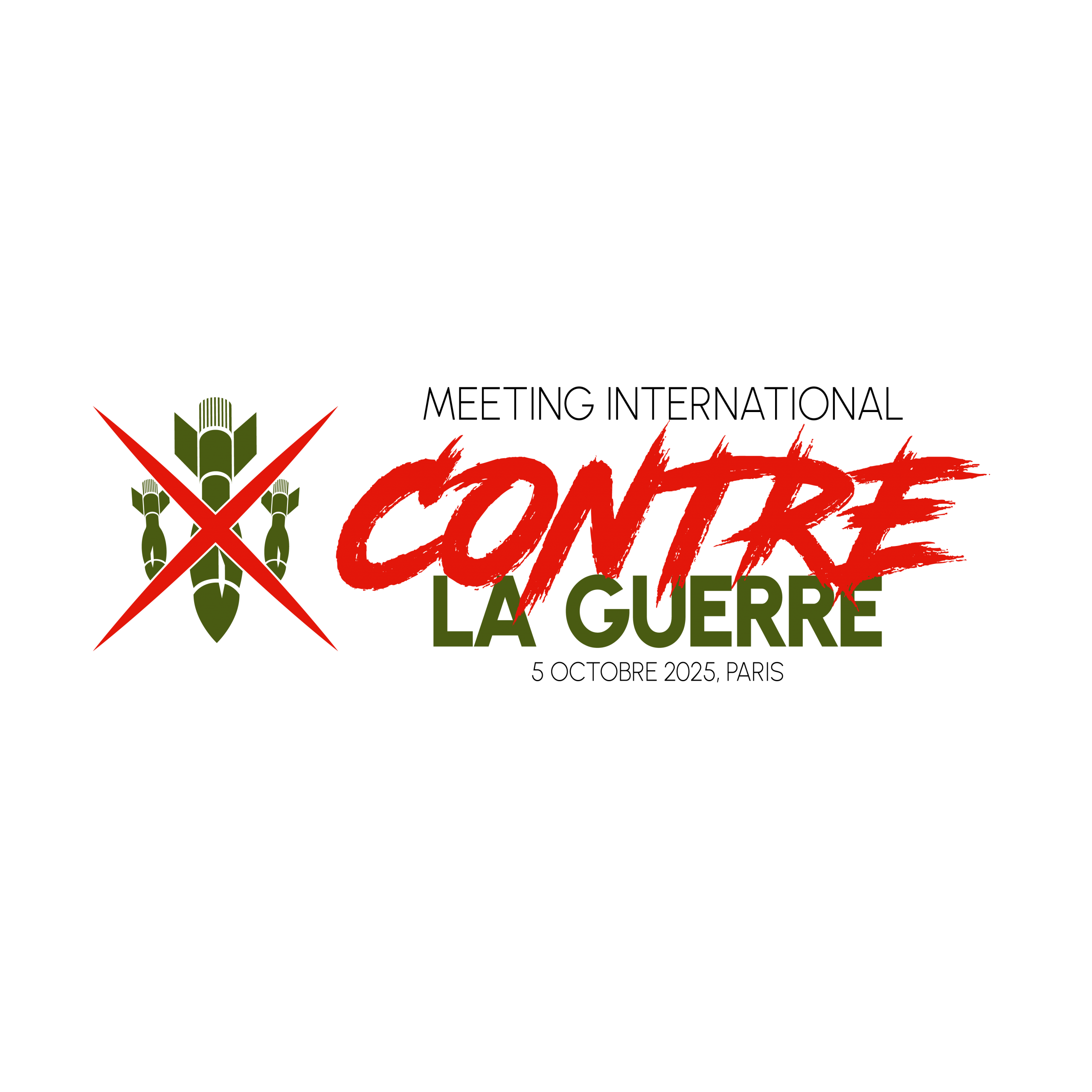 « Pas un centime, pas une arme, pas une vie pour la guerre ! »